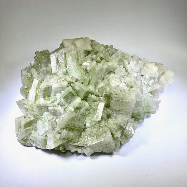 Calcite with Duftite inclusions, Namibia